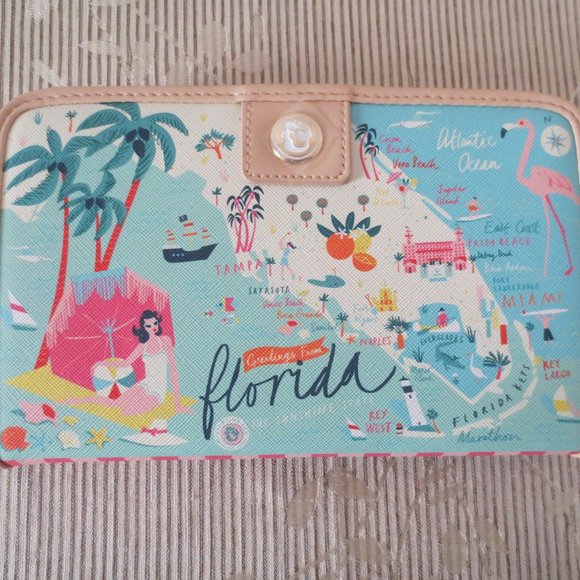Spartina 449 Handbags - NWT Spartina 449 Florida Snap Wallet